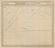 Afrique. Territoire des Cazembes #45 SE Angola West Zambia VANDERMAELEN 1827 map