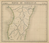 Afrique. Partie de Madagascar #56. Central Madagascar. VANDERMAELEN 1827 map