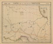 Amér Sep. Partie de la Nouvelle Bretagne #34 North Ontario VANDERMAELEN 1827 map