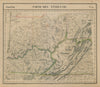 Amér Sep Parties des États-Unis #50 Ohio KY WV VA IN PA. VANDERMAELEN 1827 map