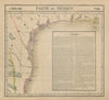 Amér. Sep. Partie du Mexique #60. Texas & Louisiana coast. VANDERMAELEN 1827 map