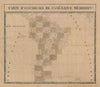 Carte d'Assemblage Amérique Méridionale. South America. VANDERMAELEN 1827 map