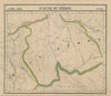 Amér. Mér. Pérou #21 Central Bolivia & SW Rondonia, Brazil VANDERMAELEN 1827 map
