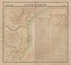 Amér. Mér. Brésil #32. Southern Brazil. SC PR SP RS. VANDERMAELEN 1827 old map