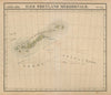 Amér. Iles Shetland Méridionale #43 South Shetland Islands VANDERMAELEN 1827 map
