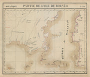 Océanique. Partie de l'ile de Bornéo #20. Sulawesi. VANDERMAELEN 1827 old map