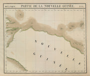 Océanique. Partie de la Nouvelle Guinée #23. New Guinea. VANDERMAELEN 1827 map