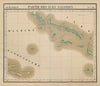 Océanique. Partie des Iles Salomon #32. Solomon Islands. VANDERMAELEN 1827 map