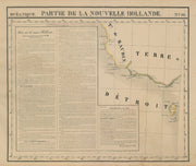 Océanique. Partie… Nlle Hollande #56. Victoria S Australia VANDERMAELEN 1827 map