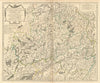 Partie Septentrionale… de Bourgogne ou Franche-Comté Hte Saône VAUGONDY 1749 map