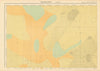 3b. German Bight north. North Sea. KRIEGSMARINE Nazi map 1940 old vintage