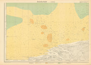 7a. Frisian/Wadden Islands. NL Lower Saxony. KRIEGSMARINE Nazi map 1940