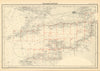 Map overview sheet. English Channel. KRIEGSMARINE Nazi map 1940 old