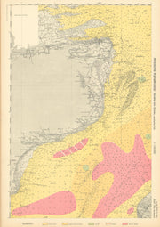 10a. East Kent. English Channel. Dover Strait. KRIEGSMARINE Nazi map 1940