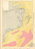 10a. East Kent. English Channel. Dover Strait. KRIEGSMARINE Nazi map 1940