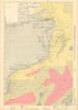 10b. East Kent. English Channel. Dover Strait. KRIEGSMARINE Nazi map 1940