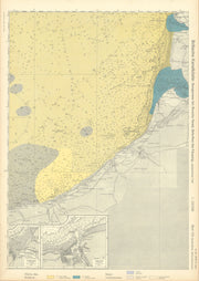 12b. Channel Dieppe Tréport Seine-Maritime Somme KRIEGSMARINE Nazi map 1940