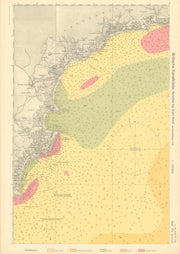 20a. English Channel Coast. Exmouth Torbay Devon. KRIEGSMARINE Nazi map 1940