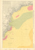 20a. English Channel Coast. Exmouth Torbay Devon. KRIEGSMARINE Nazi map 1940