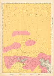 21a. English Channel Coast. Alderney La Hague Manche. KRIEGSMARINE Nazi map 1940