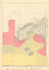 26b. Land's End Penzance St Ives. Cornwall coast. KRIEGSMARINE Nazi map 1940