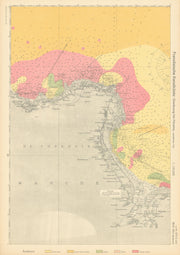 36a Cotentin Cherbourg coast Utah D-Day landing beach KRIEGSMARINE Nazi map 1940