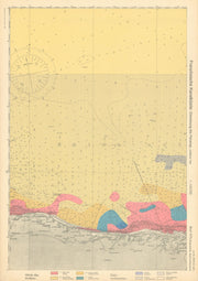 37b. Calvados. Omaha Gold Juno D-Day landing beaches. KRIEGSMARINE Nazi map 1940