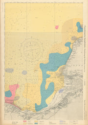 38b. Sword D-Day beach. Seine-Maritime Calvados Havre KRIEGSMARINE Nazi map 1940