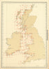 Map overview sheet. British Isles Irish Sea Scotland. KRIEGSMARINE Nazi map 1940