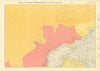 40a. Cornwall coast. Lands End St Ives Penzance. KRIEGSMARINE Nazi map 1940