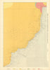 41a. North Cornwall Devon coast. Padstow Hartland Pt. KRIEGSMARINE Nazi map 1940