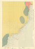 41b. North Cornwall Devon coast. Padstow Hartland Pt. KRIEGSMARINE Nazi map 1940
