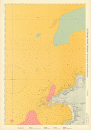 48a. Pembrokeshire coast St David's. St Bride's Bay. KRIEGSMARINE Nazi map 1940