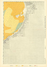 50a. Cardiganshire coast. New Quay Aberystwyth. KRIEGSMARINE Nazi map 1940