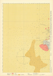53b. Holyhead & Skerries. Anglesey. Wales. Irish Sea. KRIEGSMARINE Nazi map 1940
