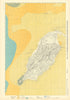 59b. Isle of Man. Irish Sea. KRIEGSMARINE Nazi map 1940 old vintage chart