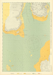 65a. Firth Clyde Mull Kintyre Arran Galloway Argyll KRIEGSMARINE Nazi map 1940