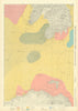 71b. North Channel Antrim Islay coast Argyll. KRIEGSMARINE Nazi map 1940