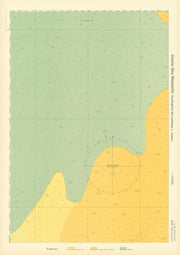 78a. Irish Sea, south west of Isle of Man. KRIEGSMARINE Nazi map 1940 old