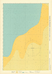 78b. Irish Sea, south west of Isle of Man. KRIEGSMARINE Nazi map 1940 old