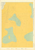 82a. Ireland coast Irish Sea Arklow Bank Wicklow. KRIEGSMARINE Nazi map 1940