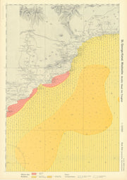 86b. Ireland coast. County Waterford Cork. Youghal. KRIEGSMARINE Nazi map 1940