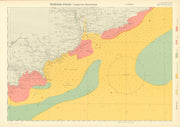 87a. Ireland coast Co. Cork harbour. Kinsale. KRIEGSMARINE Nazi map 1940