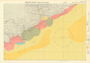 87b. Ireland coast Co. Cork harbour. Kinsale. KRIEGSMARINE Nazi map 1940