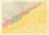 87b. Ireland coast Co. Cork harbour. Kinsale. KRIEGSMARINE Nazi map 1940