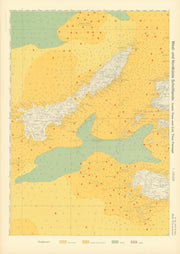 95a. Tiree passage Coll Iona Mull. Scotland. KRIEGSMARINE Nazi map 1940