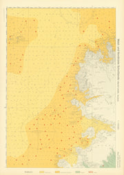 100a. Lewis & Harris west. Hebrides Scotland. KRIEGSMARINE Nazi map 1940