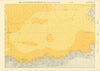 107a. Caithness Sutherland Hoy Orkney coast. KRIEGSMARINE Nazi map 1940