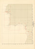 Index map. Portugal & Spain SW coast. KRIEGSMARINE Nazi map 1943 old