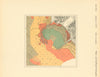 Leixões harbour, Porto. Portugal. KRIEGSMARINE Nazi map 1943 old vintage